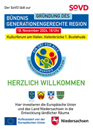 Plakat zur Bündnisgründung